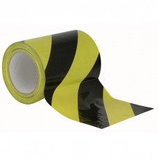 Showtec Floor-Marking Tape Black / Yellow 150mm / 33m