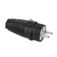 PCE Rubber Schuko Connector Male